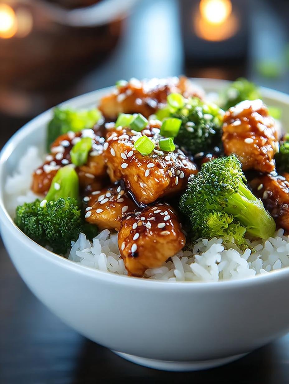 Teriyaki Chicken Broccoli Schnelles: 1 Super Recept - Close-up van Teriyaki Chicken Broccoli Schnelles in een pan, klaar om te serveren