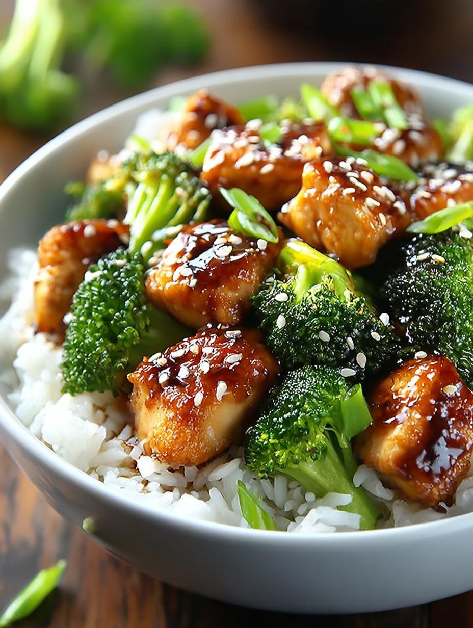 Teriyaki Chicken Broccoli Schnelles