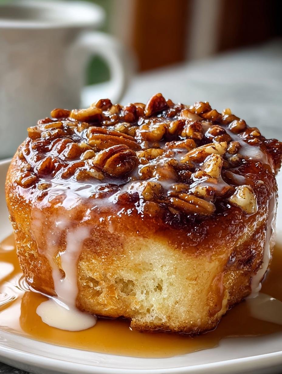 Ahorn Pekannuss Sticky Buns