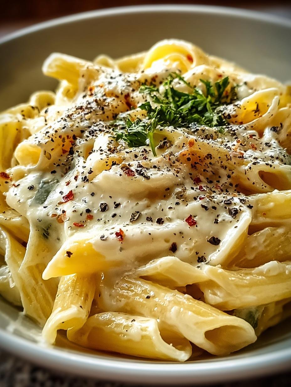 Alfredo Sauce Mit Frischkaese