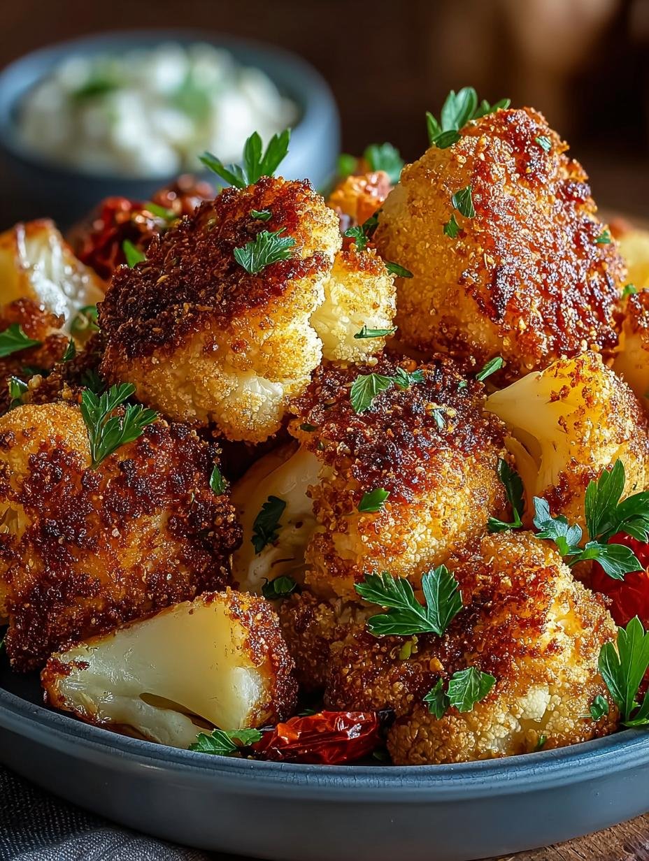 Blumenkohl Airfryer Rezept Knusprig