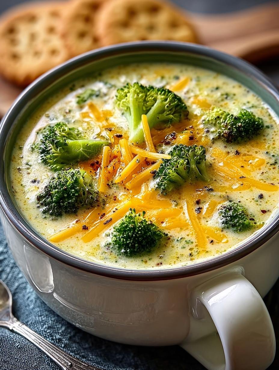 Brokkoli Kaese Suppe Der