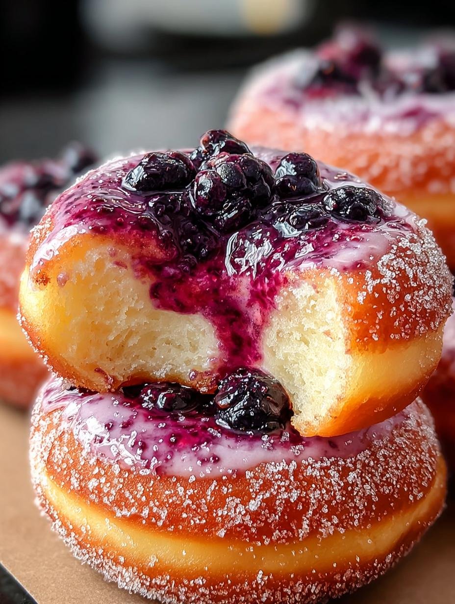 Verbluffende Brombeer Käsekuchen Donuts in 7 Stappen - Brombeer Kaesekuchen Donuts - additional detail