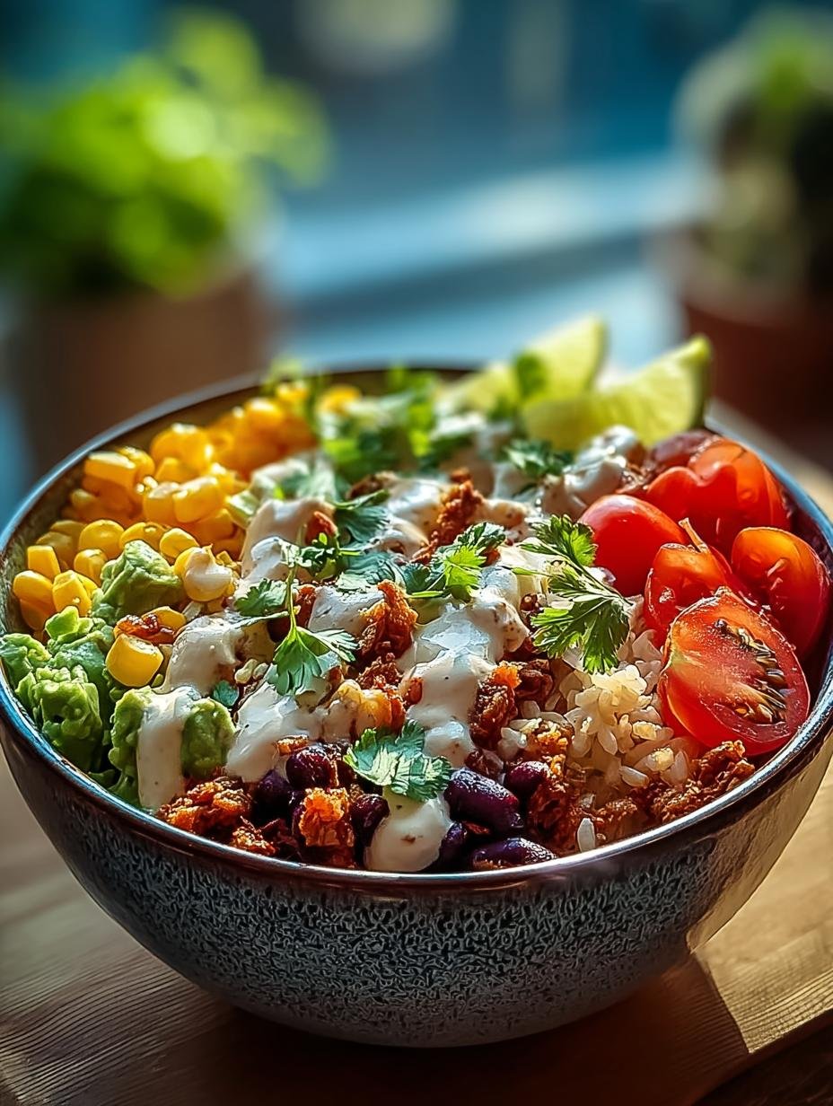 Bunte Burrito Bowl: 1 Heerlijk, Snel Recept! - Bunte Burrito Bowl Ein - additional detail