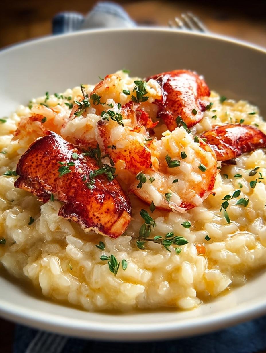 Butter Hummer Risotto