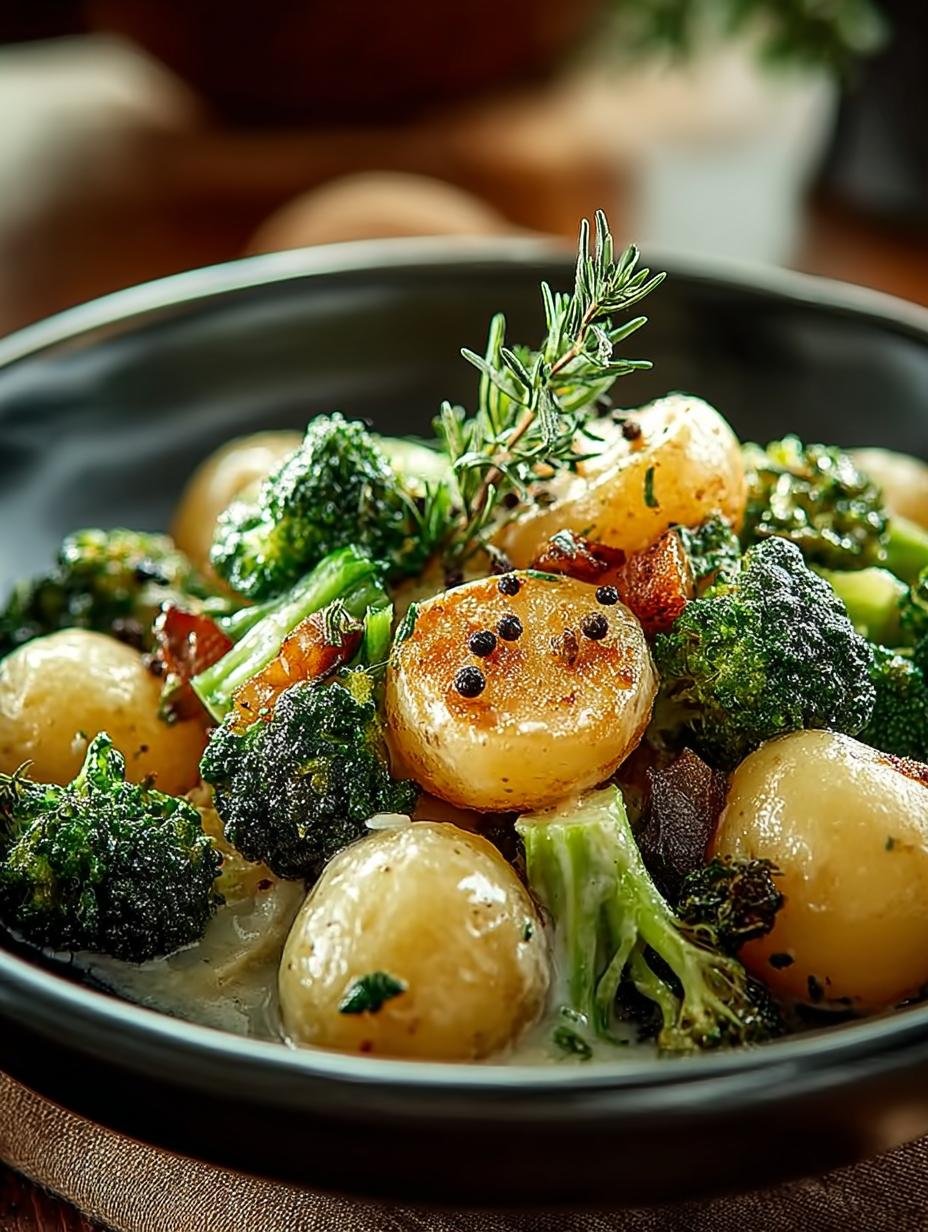 Cremige Brokkoli Kartoffeln Unglaublich