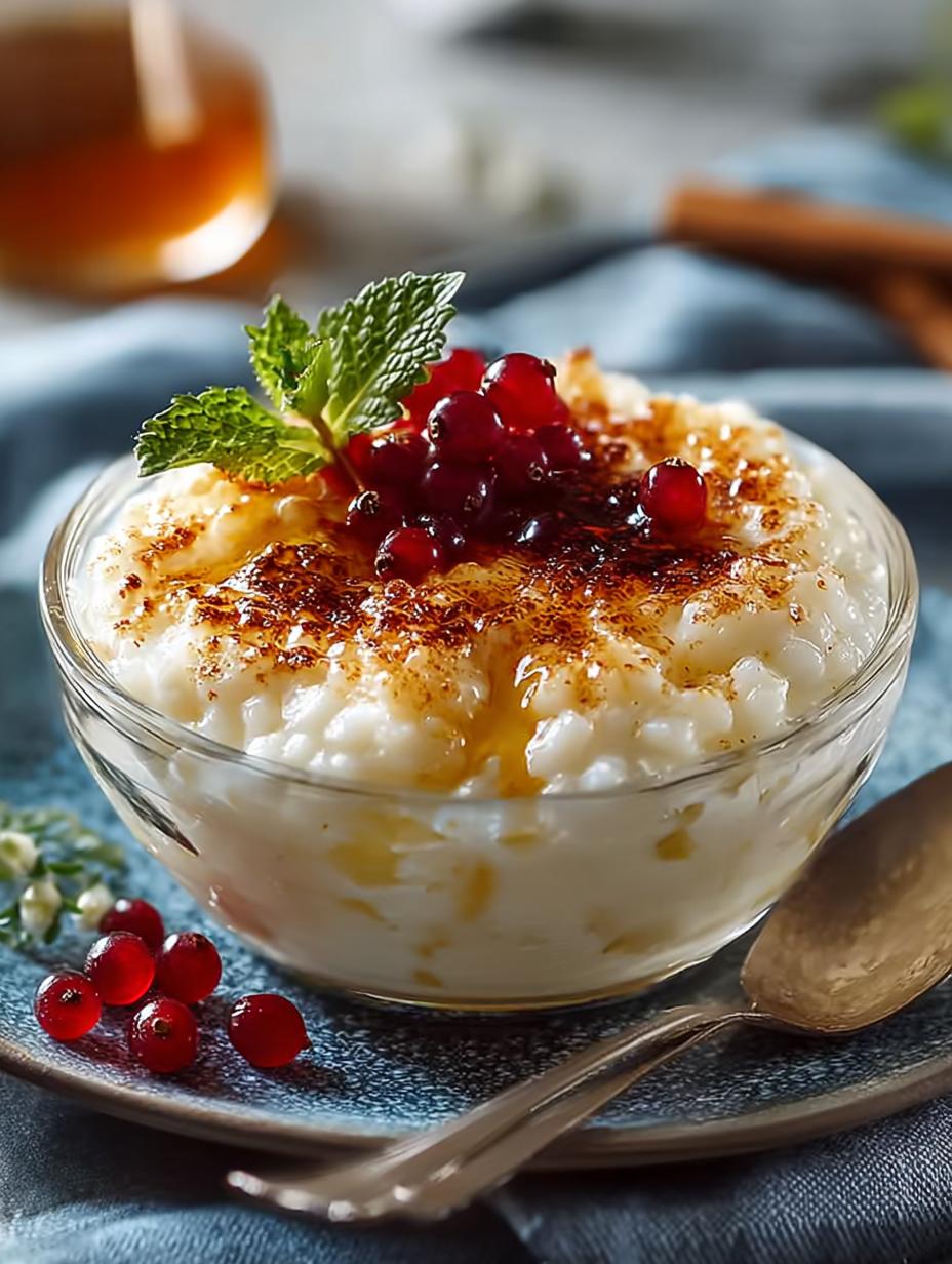 Cremiger Milchreis Ein Unglaubliches