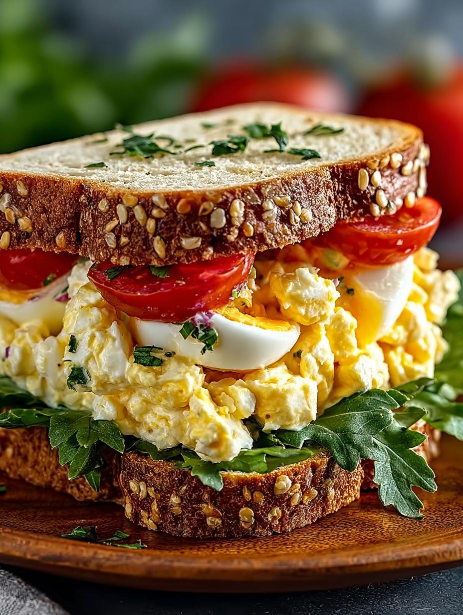 Eiersalat Sandwich Ein Unglaubliches