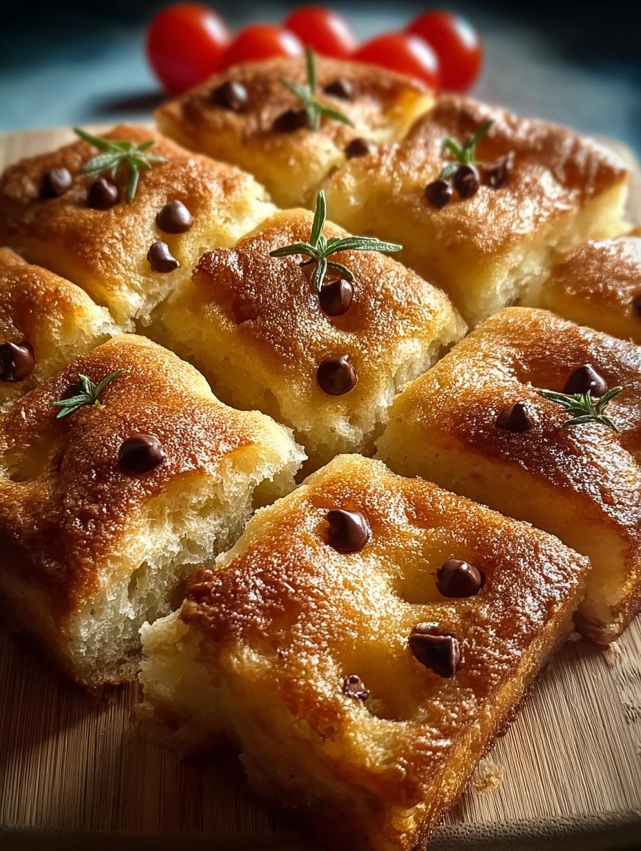 Einfache Focaccia Brot Rezept