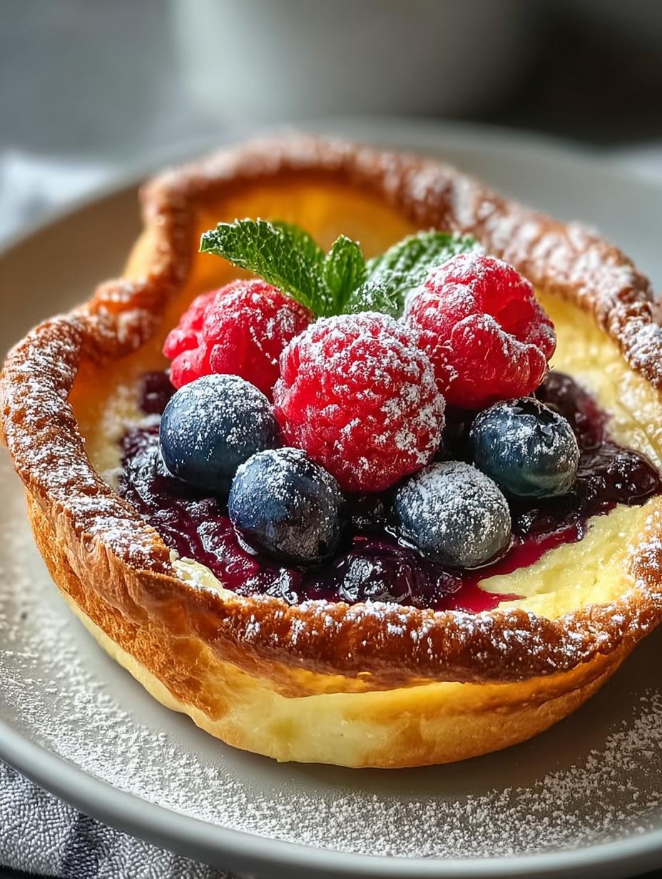 Heerlijk: 15 Min. Einfache Mini Dutch Baby Perfectie - Einfache Mini Dutch Baby - main visual representation