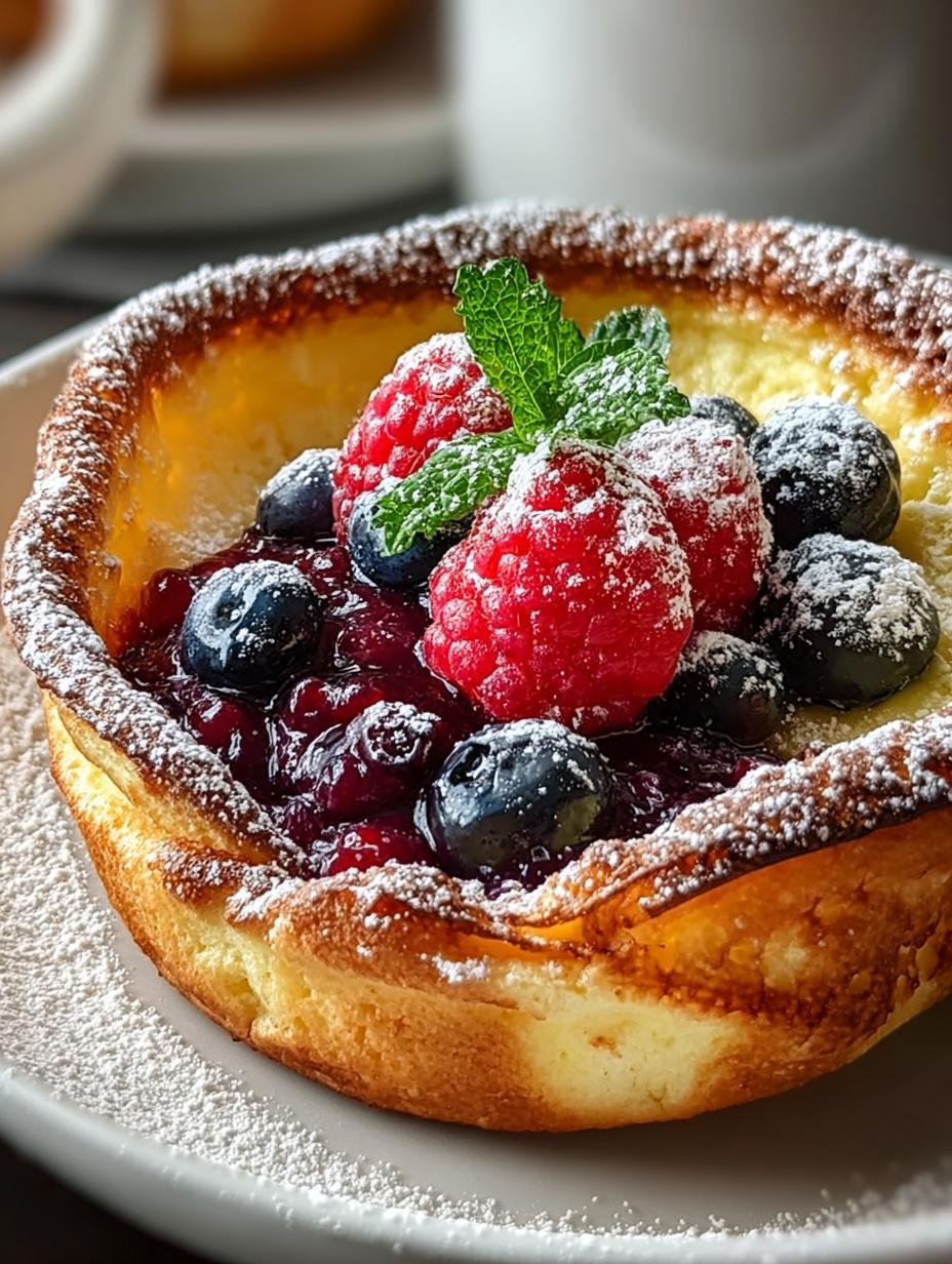 Heerlijk: 15 Min. Einfache Mini Dutch Baby Perfectie - Einfache Mini Dutch Baby - additional detail