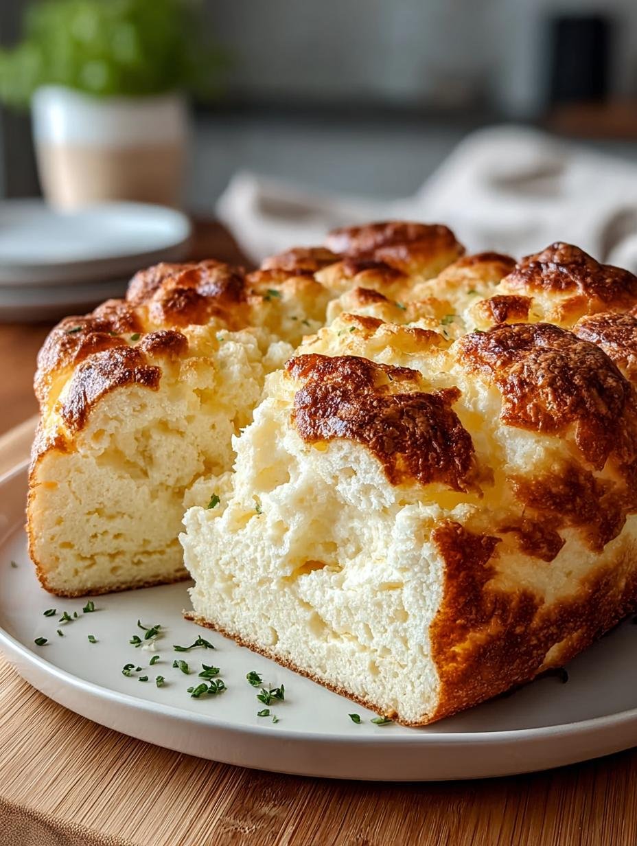 Fluffiges Keto Huettenkaese Wolkenbrot: Het Ultieme 50-Minuten Wonder - Fluffiges Keto Huettenkaese Wolkenbrot - main visual representation