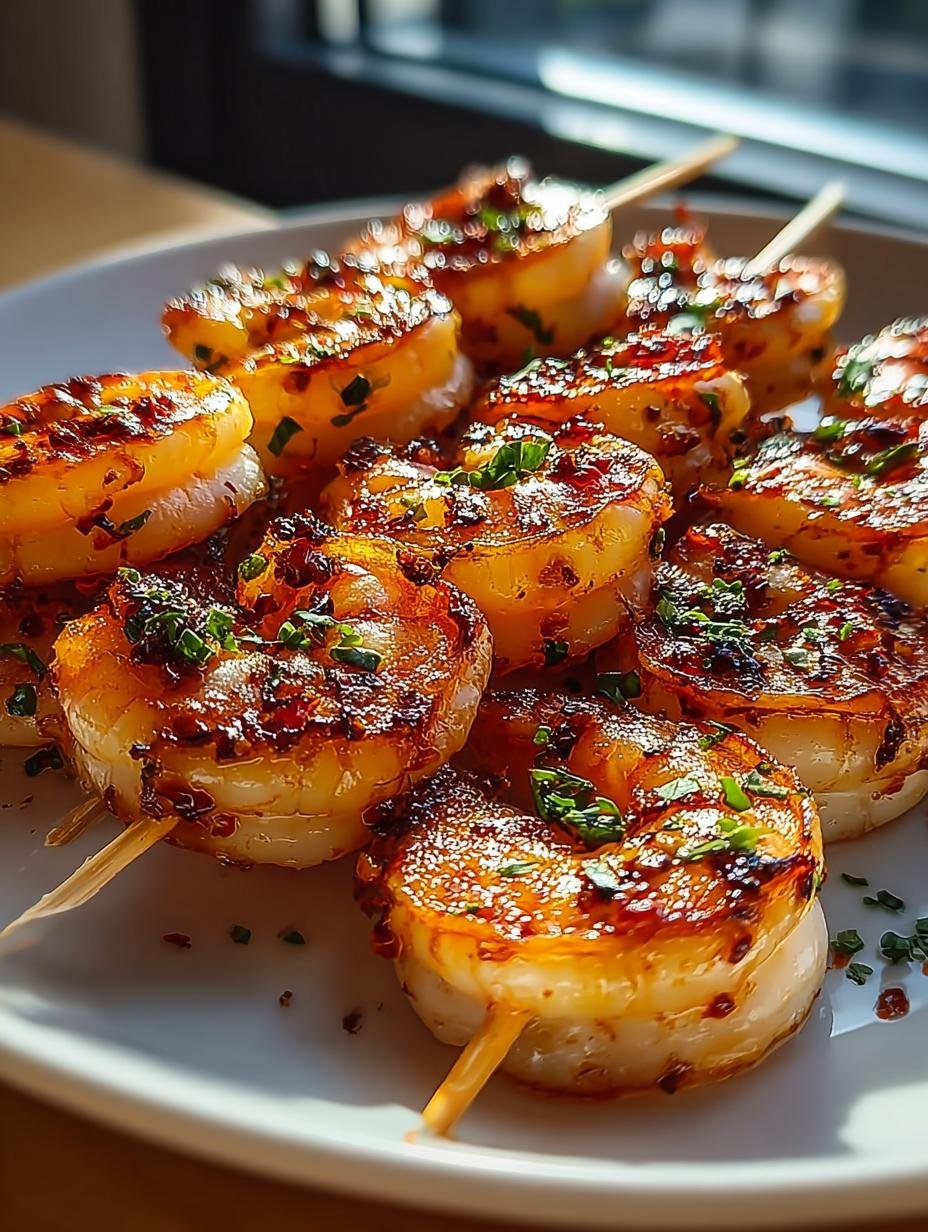 Garnelenspiese Aus Dem Airfryer