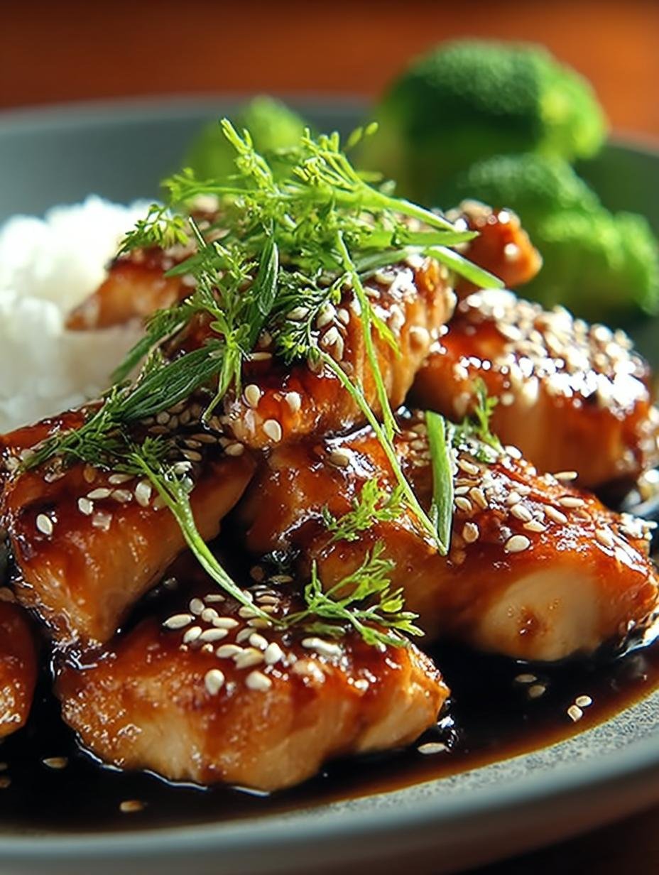 Gezonde Chicken Teriyaki: 35 min Puur Genot - Gesundes Chicken Teriyaki Met - een heerlijke kom gezonde chicken teriyaki met broccoli en rijst, klaar om te eten