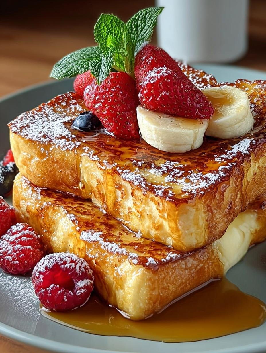 Hawaiian Broetchen Franzoesisch Toast