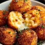 Kaesekuchenfabrik Luftfritteuse Gebratene Macaroni