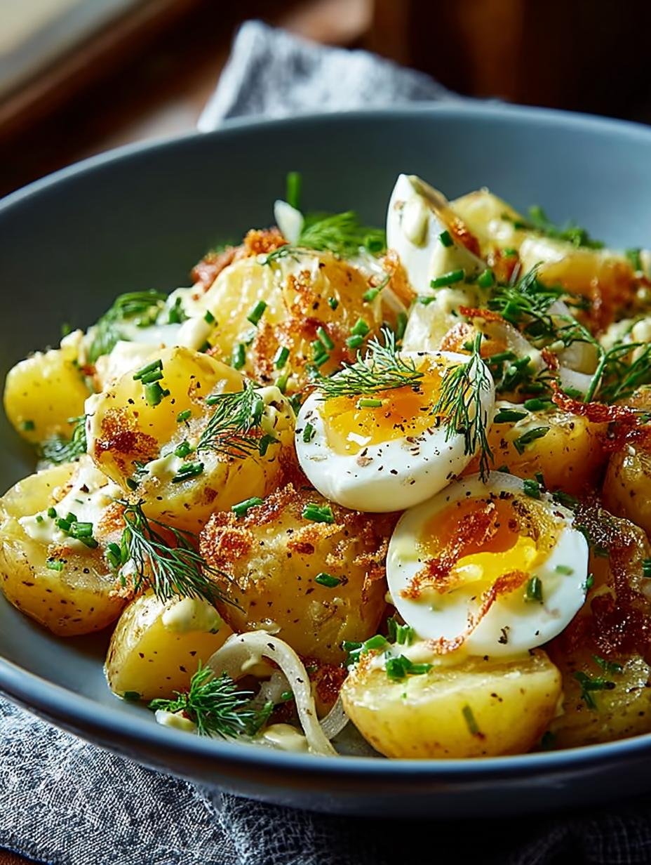 Krosser Kartoffelsalat Met Senf: Dit verrassende recept! - Krosser Kartoffelsalat Met Senf - main visual representation