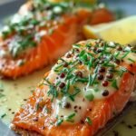Lachs Mit Knoblauch Zitronen