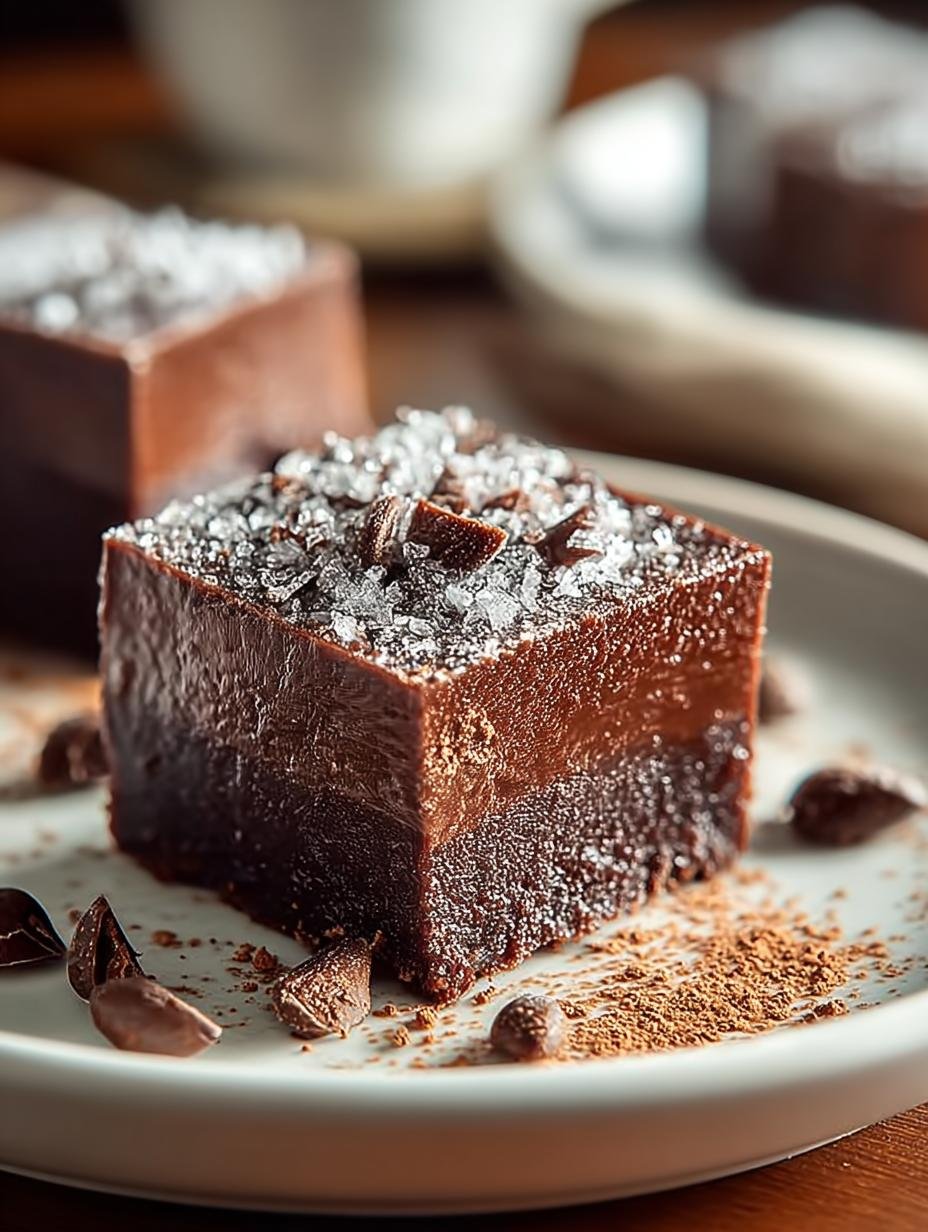 Rohe Schokoladen Und Kaffeewuerfel: Een Zalige Traktatie in 7 Stappen - Close-up van Rohe Schokoladen Und Kaffeewuerfel met cacaopoeder