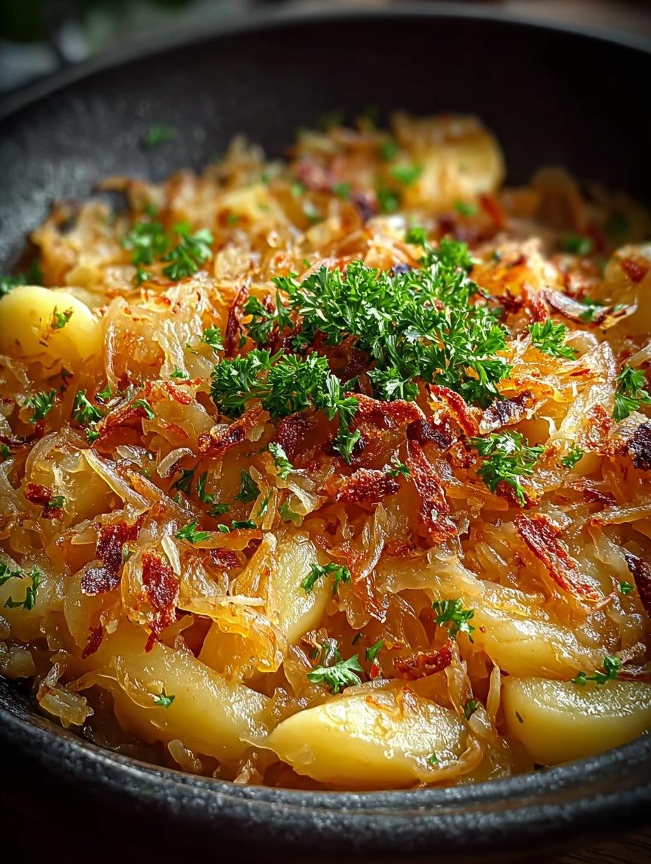 Schupfnudel Sauerkraut Pfanne Ein