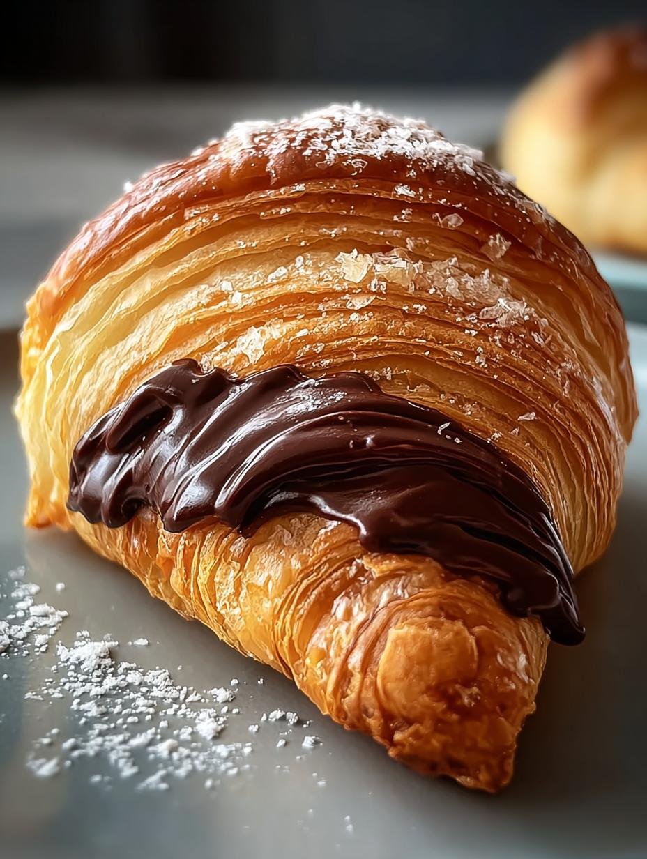 Suendhaft Einfache Schokoladen Croissant