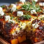 Suskartoffel Hackfleisch Auflauf Mit