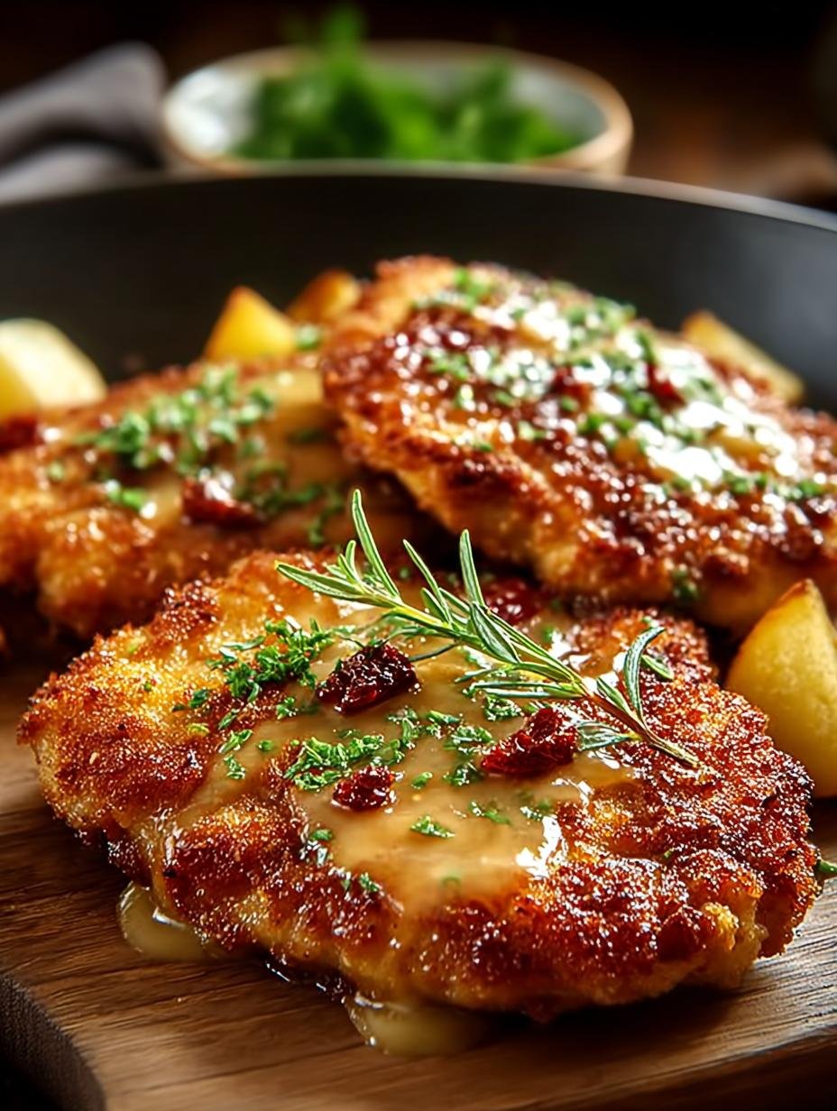 Uberbackene Partyschnitzel Ein Unglaublich