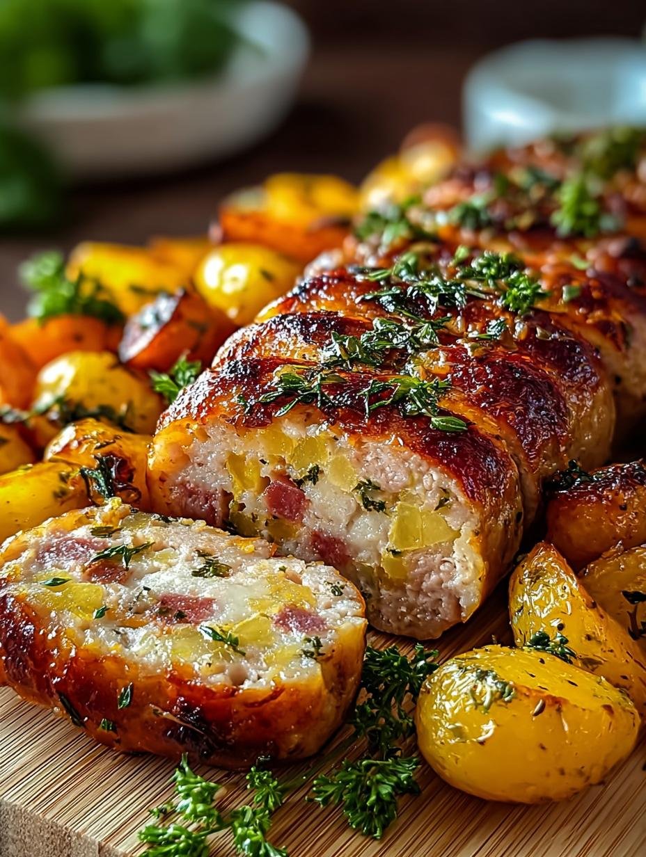 Wurst Gemuse Auflauf Ein