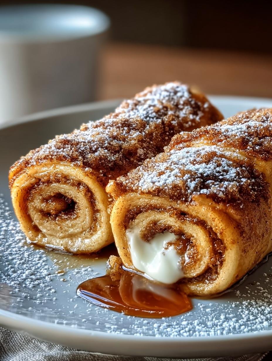 Zimtschnecke French Toast Roll