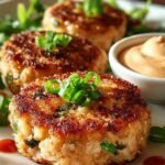 Asiatische Thunfischkuchen Mit Scharfer