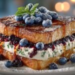 Blueberry Stuffed French Toast