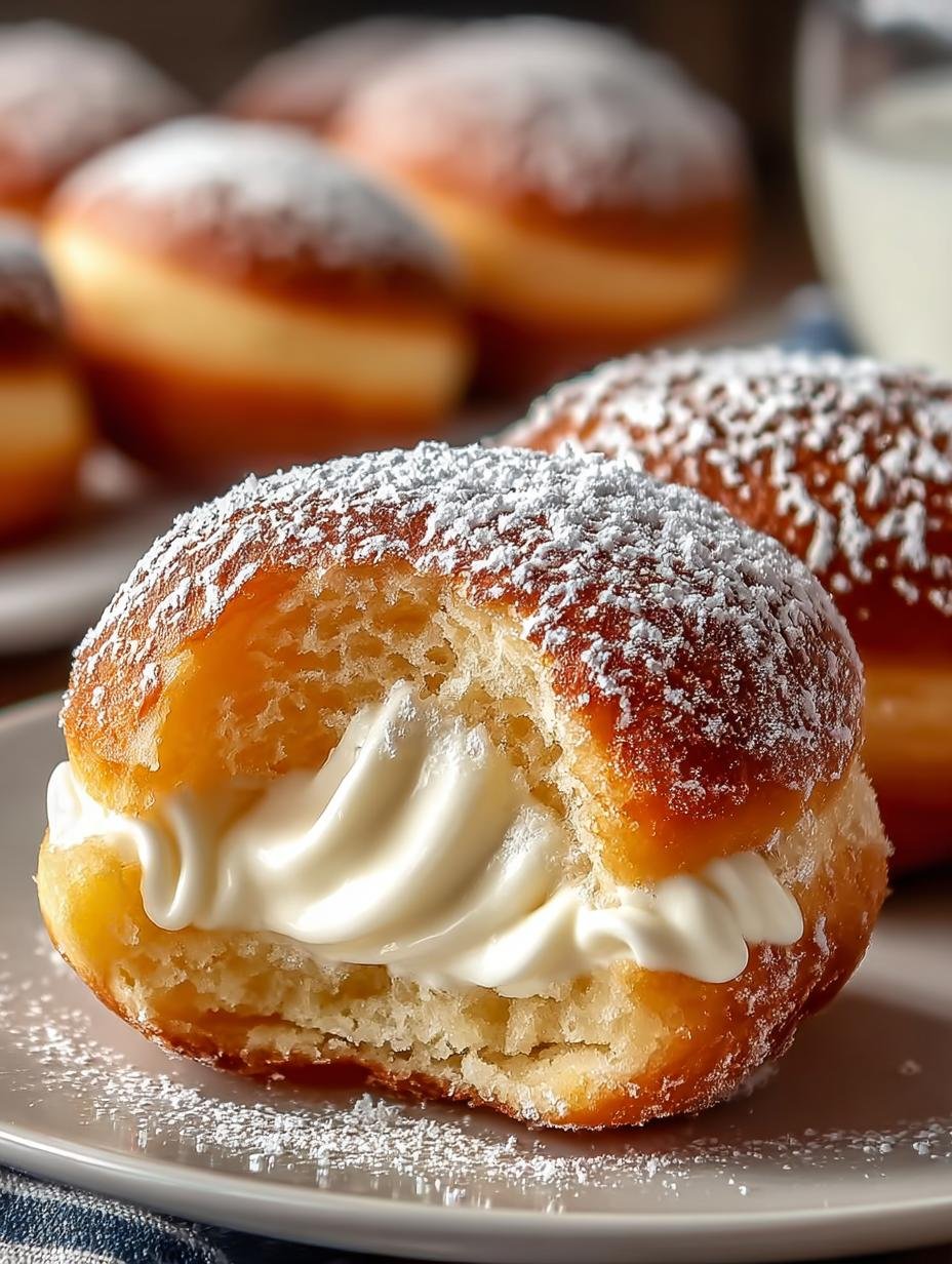 Bomboloni Mit Creme