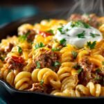 Creamy Cheesy Beef Taco