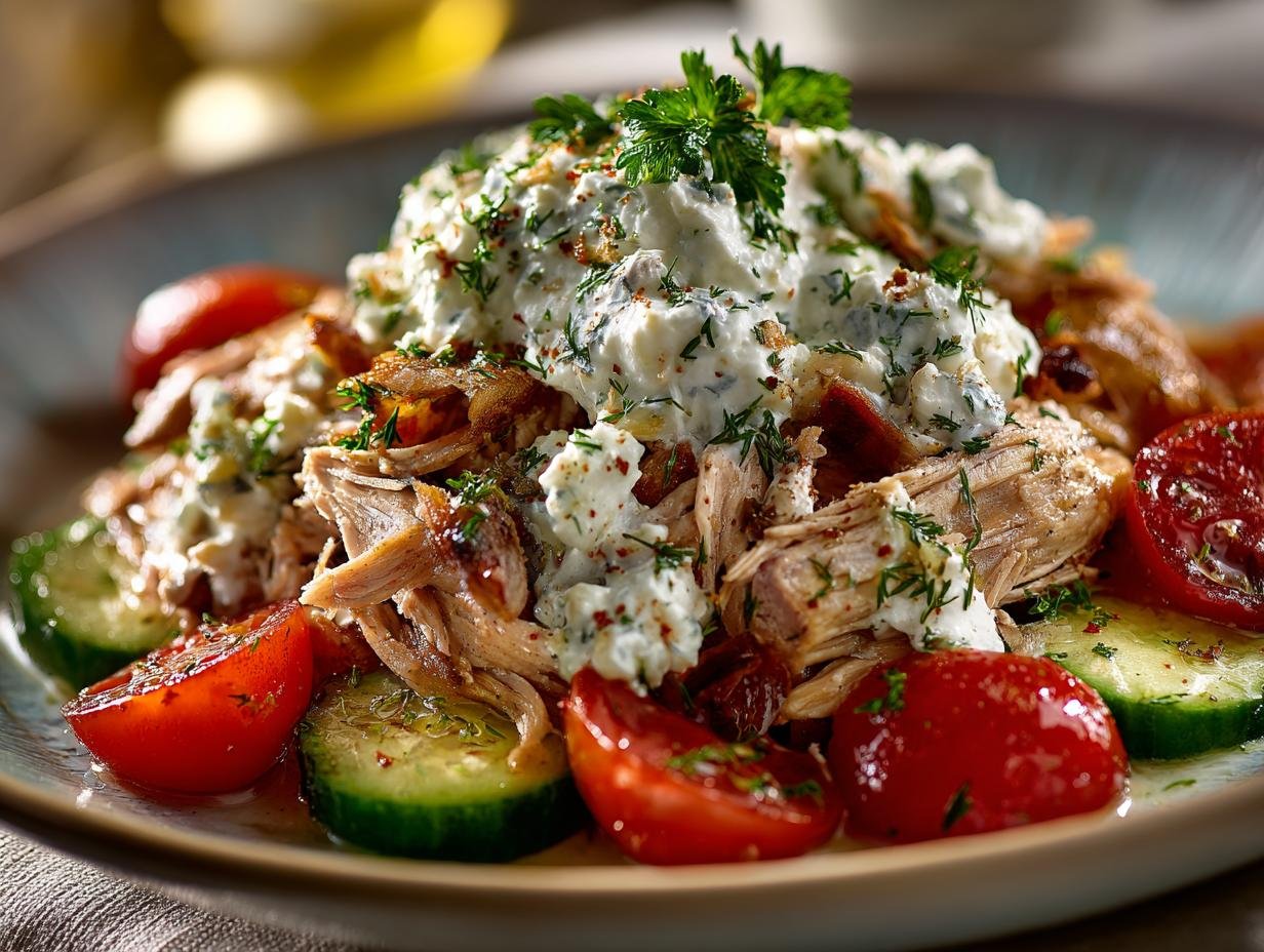 Dump Bake Chicken Tzatziki: 1 fantastisch gerecht! - Dump Bake Chicken Tzatziki - additional detail
