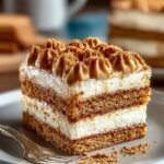 Einfach Biscoff Kuehlschranktorte