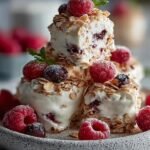 Einfache Gefrorene Joghurt Cereal