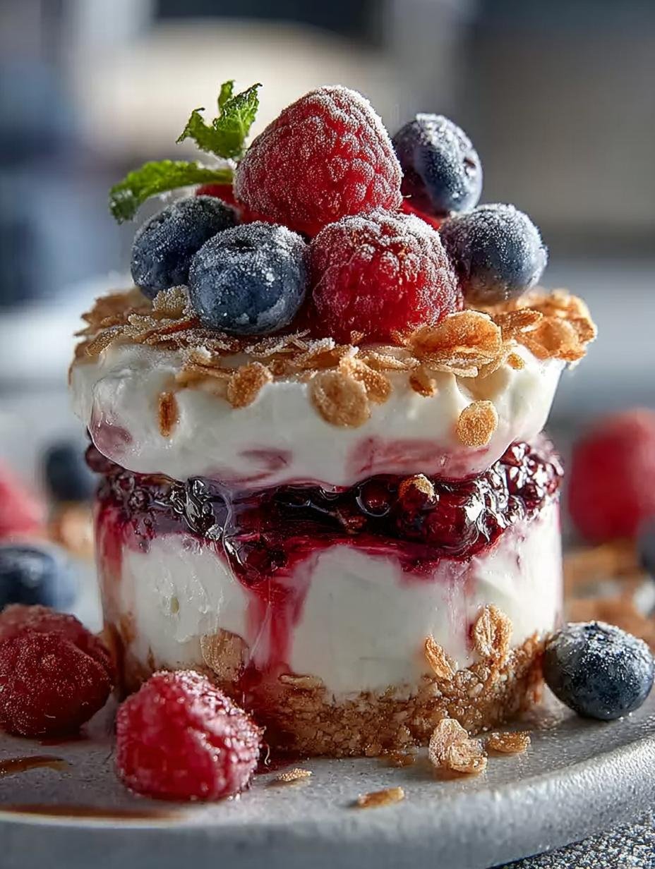 Gek! 3x Einfache Gefrorene Joghurt Cereal Recept - Close-up van een bevroren yoghurt cereal sandwich