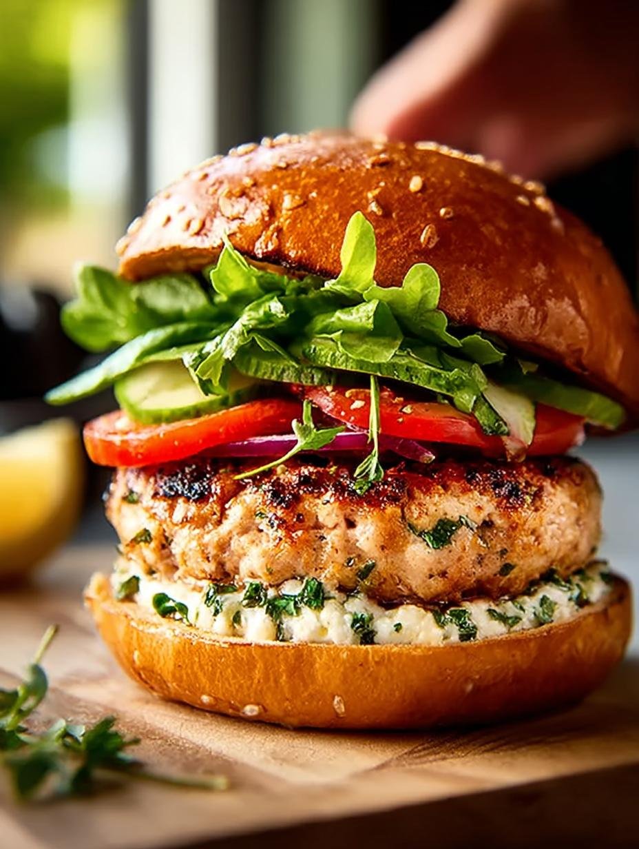 Einfache Putenburger Rezept