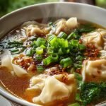 Einfache Thailaendische Wantan Suppe