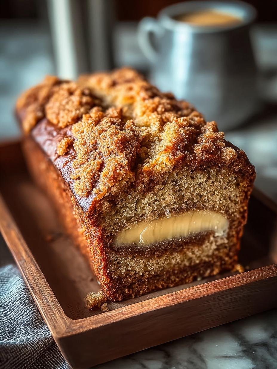 Frischkaese Bananenbrot Kaffee Kuchen