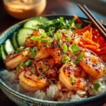 Garnelen Reisbowl Mit Scharfer