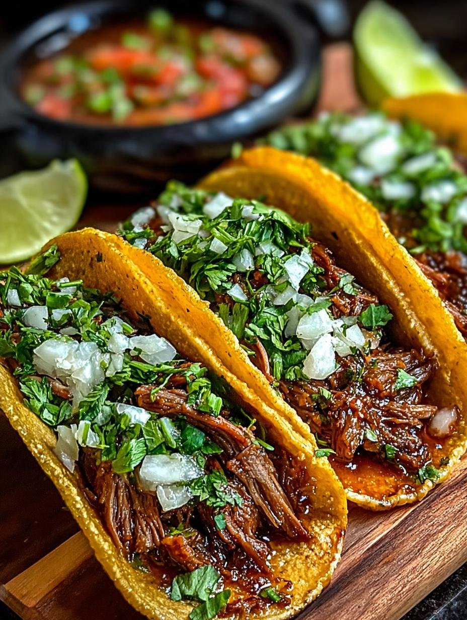 Herzhafte Birria Tacos