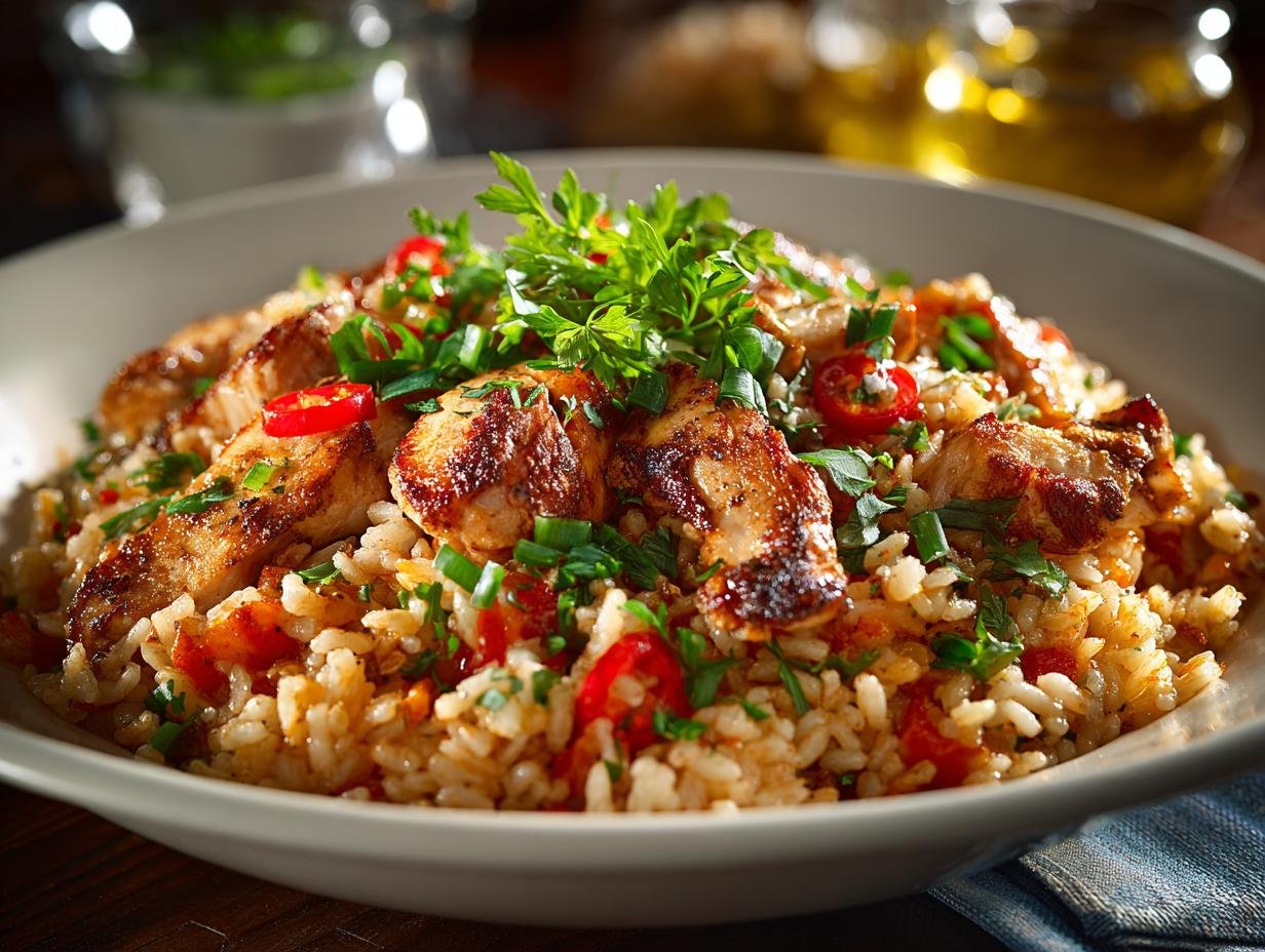 High Protein Chicken Jambalaya