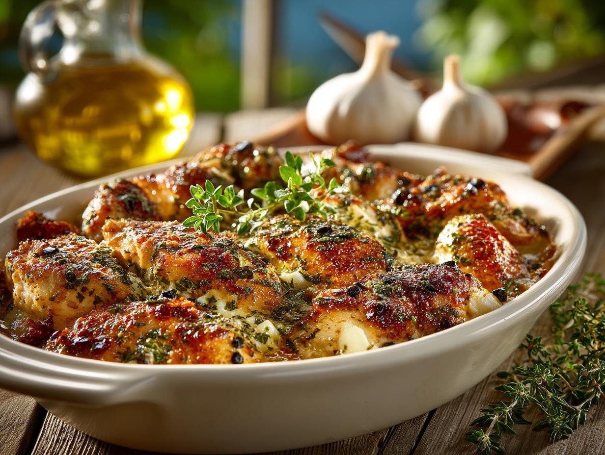 High Protein Garlic Herb