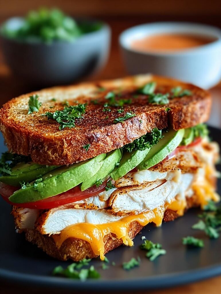 Huenhchen Avocado Schmelz Sandwich
