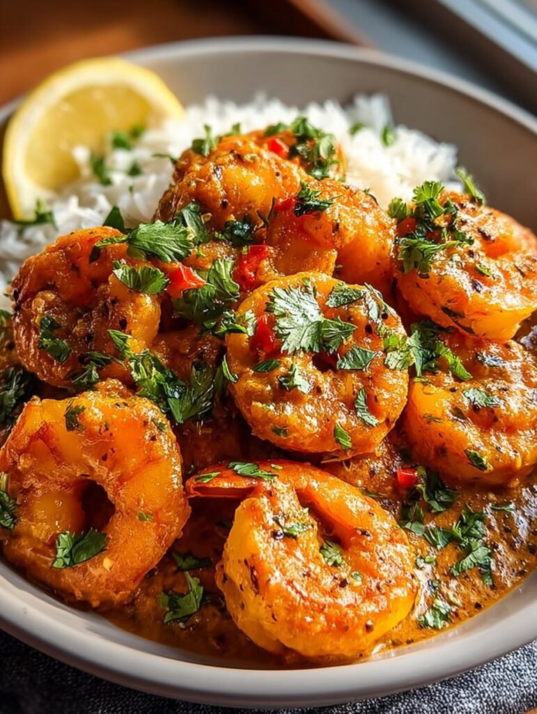 Indisches Buttergarnele