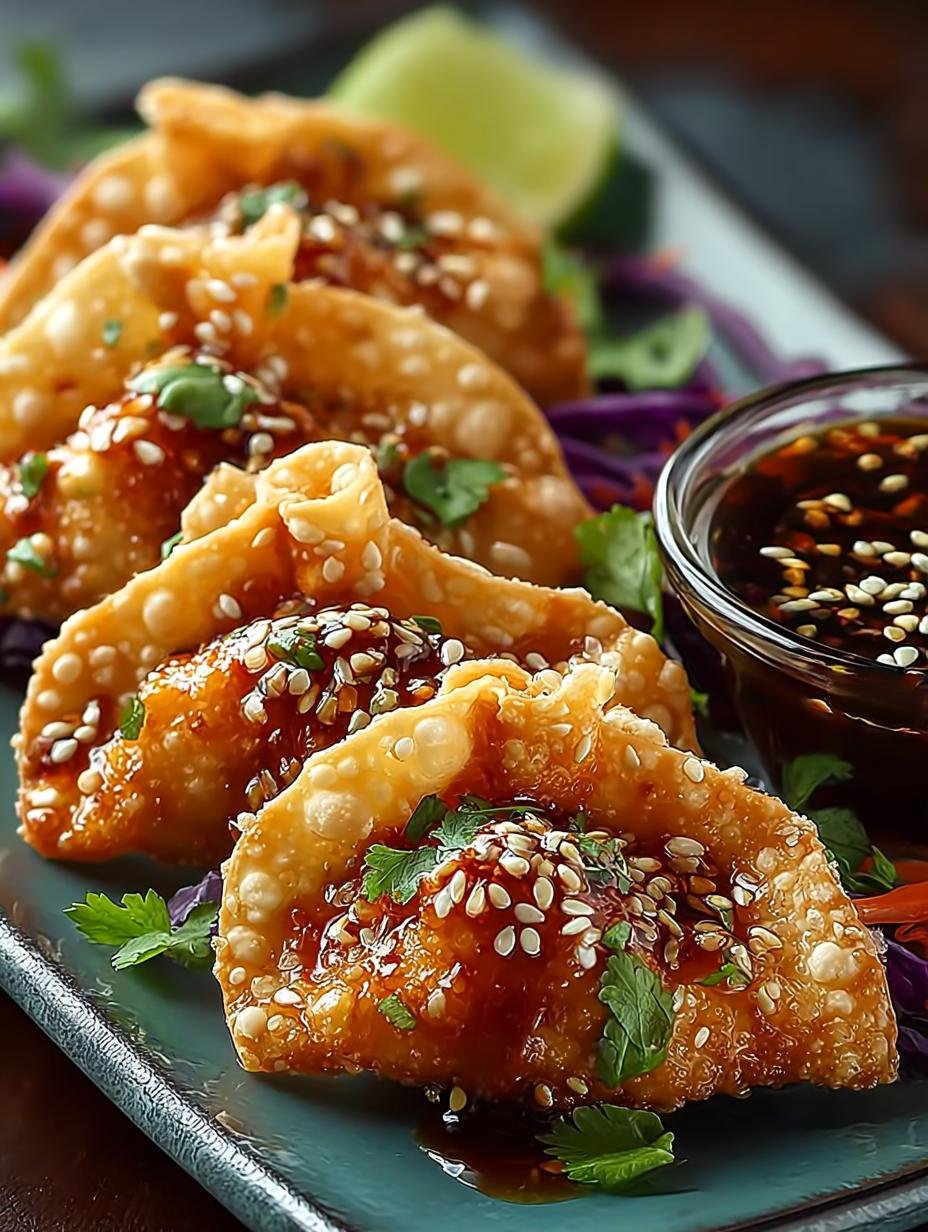 Knusprige Asiatische Hahnchen Wonton