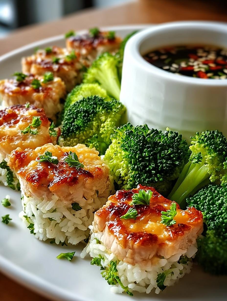 Heerlijke Kostlicher Brokkoli Hahnchenreis muffins vers uit de oven, goudbruin en perfect gebakken