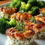 Kostlicher Brokkoli Hahnchenreis