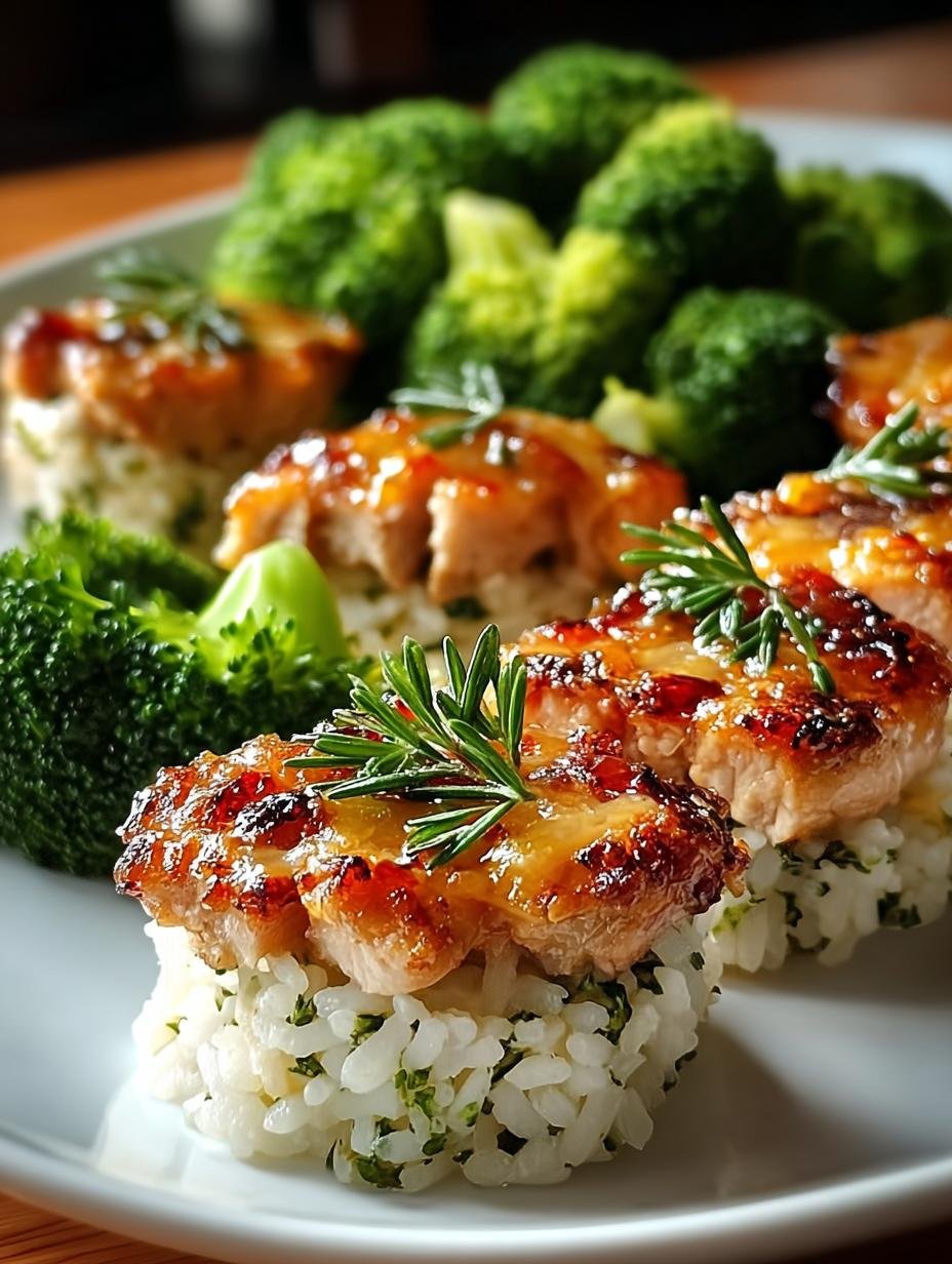 Kostlicher Brokkoli Hahnchenreis